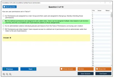 CrowdStrike CCFA-200 CrowdStrike Certified Falcon Administrator Practice test exam simulator test engine exam Prep practice test questions answers Image 3