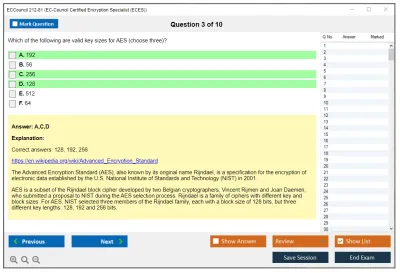 ECCouncil 212-81 EC-Council Certified Encryption Specialist (ECES) Practice test exam simulator test engine exam Prep practice test questions answers Image 3