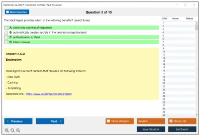 HashiCorp VA-002-P HashiCorp Certified: Vault Associate Practice test exam simulator test engine exam Prep practice test questions answers Image 3