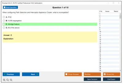 Riverbed 830-01 RCPE Certified Professional WAN Optimization Practice test exam simulator test engine exam Prep practice test questions answers Image 1