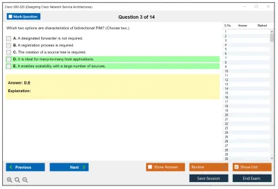 Cisco 300-320 Designing  Cisco Network Service Architectures Practice test exam simulator test engine exam Prep practice test questions answers Image 3