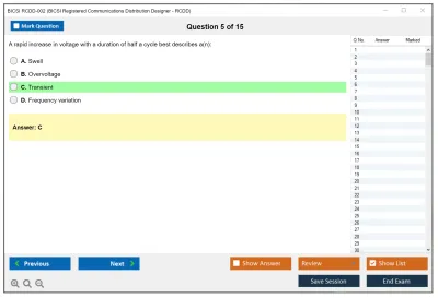 BICSI RCDD-002 BICSI Registered Communications Distribution Designer - RCDD Practice test exam simulator test engine exam Prep practice test questions answers Image 5