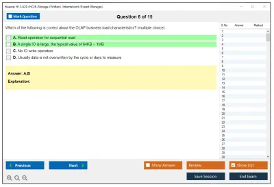 Huawei H13-629 HCIE-Storage (Written) Practice test exam simulator test engine exam Prep practice test questions answers Image 6