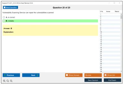 Huawei H13-811_V3.0 HCIA-Cloud Service V3.0 Practice test exam simulator test engine exam Prep practice test questions answers Image 20