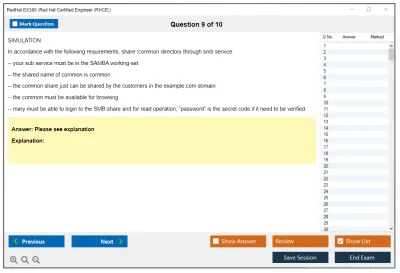 RedHat EX300 Red Hat Certified Engineer – RHCE (v6+v7) Practice test exam simulator test engine exam Prep practice test questions answers Image 9