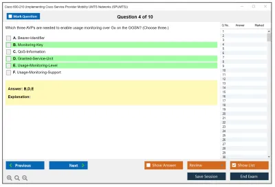 Cisco 600-210 Implementing Cisco Service Provider Mobility UMTS Networks (SPUMTS) Practice test exam simulator test engine exam Prep practice test questions answers Image 4