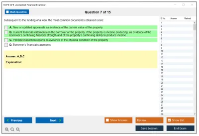 SOFE AFE Accredited Financial Examiner Practice test exam simulator test engine exam Prep practice test questions answers Image 7