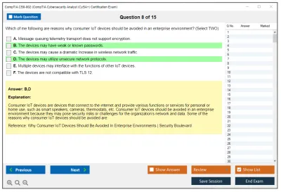 CompTIA CS0-002 CompTIA CySA+ Certification Exam (CS0-002) Practice test exam simulator test engine exam Prep practice test questions answers Image 8