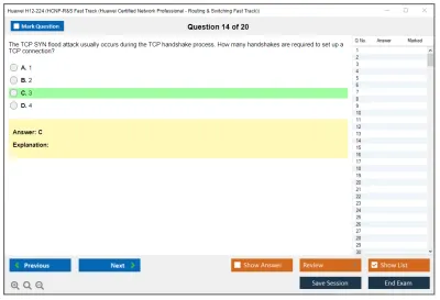 Huawei H12-224 HCNP-R&amp;S Fast Track (Huawei Certified Network Professional - Routing &amp; Switching Fast Track) Practice test exam simulator test engine exam Prep practice test questions answers Image 14