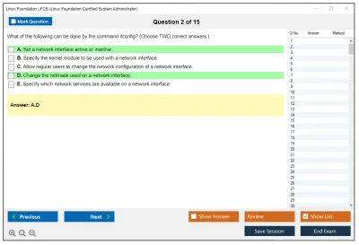Linux Foundation LFCS Linux Foundation Certified System Administrator Practice test exam simulator test engine exam Prep practice test questions answers Image 2