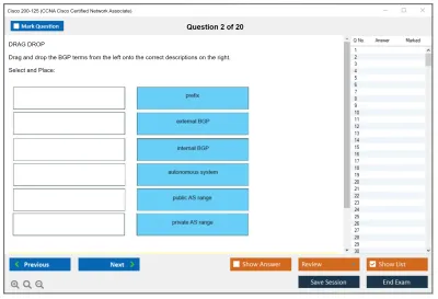 Cisco 200-125 CCNA Cisco Certified Network Associate Practice test exam simulator test engine exam Prep practice test questions answers Image 2