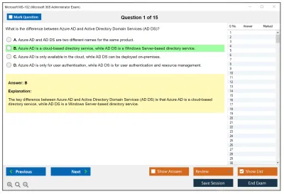 Microsoft MS-102 Microsoft 365 Administrator Exam Practice test exam simulator test engine exam Prep practice test questions answers Image 1