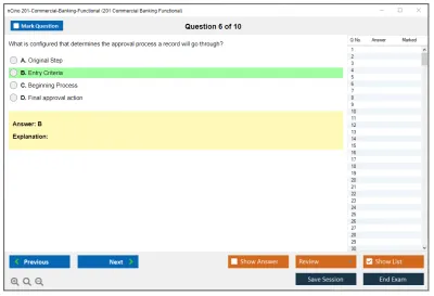 nCino 201-Commercial-Banking-Functional SalesforcenCino 201 Commercial Banking Functional Exam Practice test exam simulator test engine exam Prep practice test questions answers Image 6