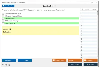 CompTIA FC0-U51 CompTIA IT Fundamentals Practice test exam simulator test engine exam Prep practice test questions answers Image 3