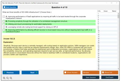 Palo Alto Networks PCCET Palo Alto Networks Certified Cybersecurity Entry-level Technician Practice test exam simulator test engine exam Prep practice test questions answers Image 4