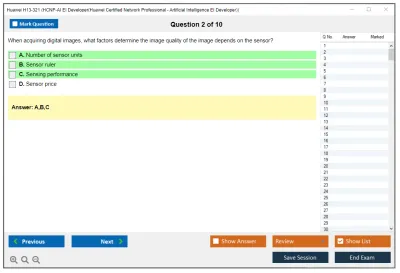 Huawei H13-321 HCNP-AI EI Developer(Huawei Certified Network Professional - Artificial Intelligence EI Developer) Practice test exam simulator test engine exam Prep practice test questions answers Image 2