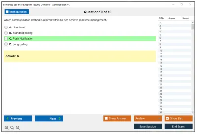 Symantec 250-561 Endpoint Security Complete - Administration R1 Practice test exam simulator test engine exam Prep practice test questions answers Image 10