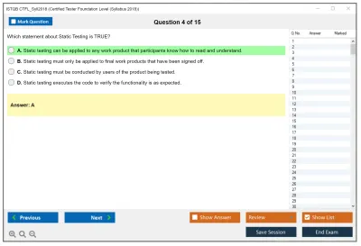 ISTQB CTFL_Syll2018 ISTQB Certified Tester Foundation Level (Syllabus 2018) Practice test exam simulator test engine exam Prep practice test questions answers Image 4