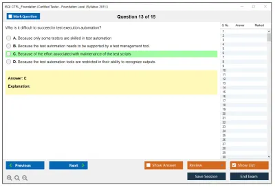 iSQI CTFL_Foundation ISTQB Certified Tester Foundation Level Practice test exam simulator test engine exam Prep practice test questions answers Image 13