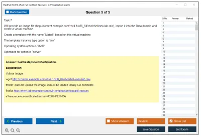 RedHat EX318 Red Hat Certified Specialist in Virtualization exam(RH318) Practice test exam simulator test engine exam Prep practice test questions answers Image 1