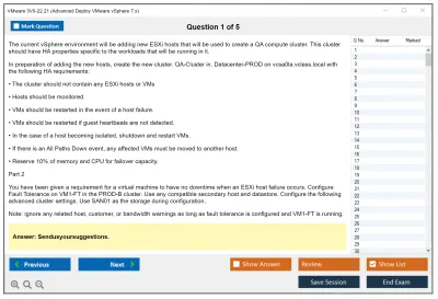 VMware 3V0-22.21 Advanced Deploy VMware vSphere 7.x Practice test exam simulator test engine exam Prep practice test questions answers Image 1