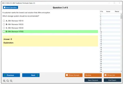 IBM C1000-016 IBM Traditional Workloads Sales V2 Practice test exam simulator test engine exam Prep practice test questions answers Image 3