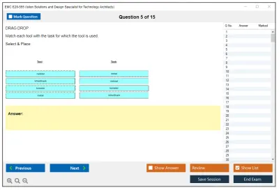 EMC E20-555 Isilon Solutions and Design Specialist Exam for Technology Architects Practice test exam simulator test engine exam Prep practice test questions answers Image 5