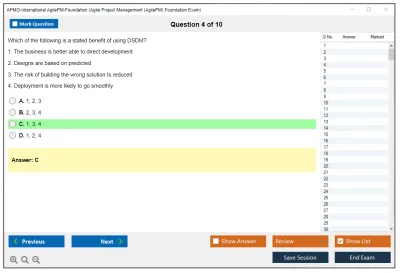 APMG-International AgilePM-Foundation Agile Project Management (AgilePM) Foundation Exam Practice test exam simulator test engine exam Prep practice test questions answers Image 4