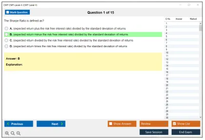 CMT CMT-Level-II CMT Level II Exam Practice test exam simulator test engine exam Prep practice test questions answers Image 1