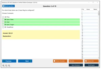 Salesforce CRT-450 Salesforce Certified Platform Developer I Practice test exam simulator test engine exam Prep practice test questions answers Image 3