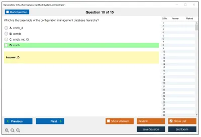 ServiceNow CSA ServiceNow Certified System Administrator Practice test exam simulator test engine exam Prep practice test questions answers Image 10