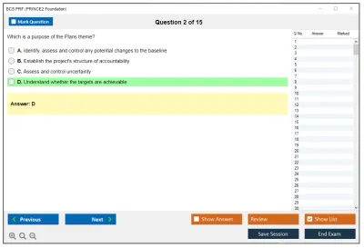 BCS PRF PRINCE2 Foundation Practice test exam simulator test engine exam Prep practice test questions answers Image 2