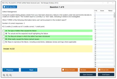 iSQI CTAL-TM_Syll2012 ISTQB® Certified Tester Advanced Level - Test Manager [Syllabus 2012] Practice test exam simulator test engine exam Prep practice test questions answers Image 1