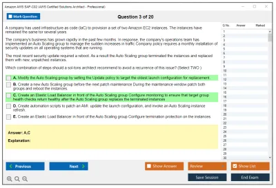 Amazon AWS SAP-C02 AWS Certified Solutions Architect - Professional Practice test exam simulator test engine exam Prep practice test questions answers Image 3