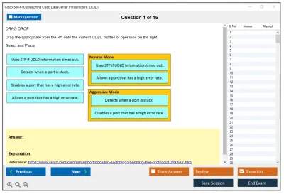 Cisco 300-610 Designing Cisco Data Center Infrastructure (DCID) Practice test exam simulator test engine exam Prep practice test questions answers Image 1