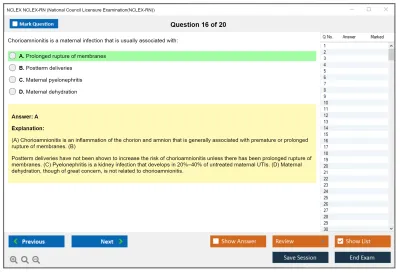 NCLEX NCLEX-RN National Council Licensure Examination(NCLEX-RN) Practice test exam simulator test engine exam Prep practice test questions answers Image 16