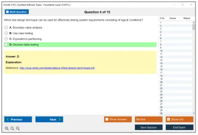 GAQM CTFL Certified Software Tester - Foundation Level (CSTFL) Practice test exam simulator test engine exam Prep practice test questions answers Image 4