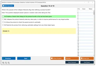 Salesforce Industries-CPQ-Developer Salesforce Certified Industries CPQ Developer Practice test exam simulator test engine exam Prep practice test questions answers Image 15