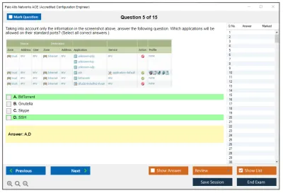 Palo Alto Networks ACE Aviatrix Certified Engineer (ACE) program Practice test exam simulator test engine exam Prep practice test questions answers Image 5