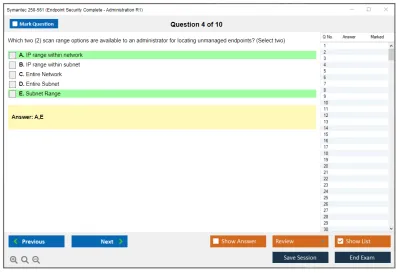 Symantec 250-561 Endpoint Security Complete - Administration R1 Practice test exam simulator test engine exam Prep practice test questions answers Image 4