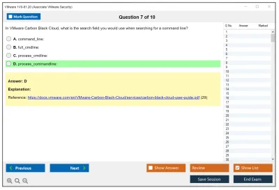 VMware 1V0-81.20 Associate VMware Security Practice test exam simulator test engine exam Prep practice test questions answers Image 7