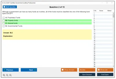 IIA IIA-CGAP Certified Government Auditing Professional Practice test exam simulator test engine exam Prep practice test questions answers Image 2