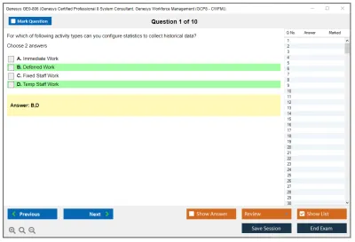 Genesys GE0-806 Genesys Certified Professional 8 System Consultant, Genesys Workforce Management (GCP8 - CWFM) Practice test exam simulator test engine exam Prep practice test questions answers Image 1