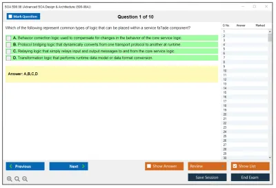SOA S90.08 Advanced SOA Design & Architecture Practice test exam simulator test engine exam Prep practice test questions answers Image 1