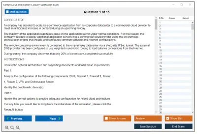 CompTIA CV0-003 CompTIA Cloud+ Certification Exam Practice test exam simulator test engine exam Prep practice test questions answers Image 1