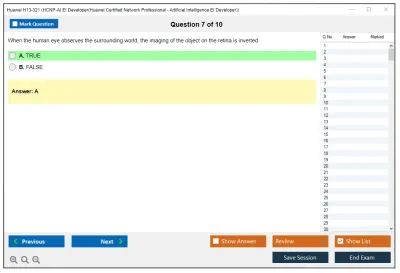 Huawei H13-321 HCNP-AI EI Developer(Huawei Certified Network Professional - Artificial Intelligence EI Developer) Practice test exam simulator test engine exam Prep practice test questions answers Image 7