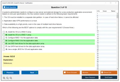CompTIA SK0-005 CompTIA Server+ Certification Exam Practice test exam simulator test engine exam Prep practice test questions answers Image 3