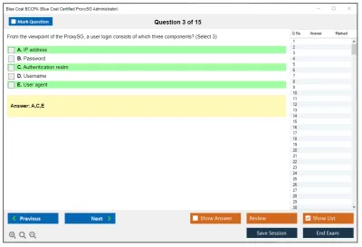 Blue Coat BCCPA Blue Coat Certified Proxy Administrator Practice test exam simulator test engine exam Prep practice test questions answers Image 3