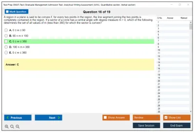 Test Prep GMAT-Test Graduate Management Admission Test (2022) Practice test exam simulator test engine exam Prep practice test questions answers Image 16
