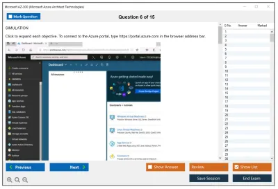Microsoft AZ-300 Microsoft Azure Architect Technologies Practice test exam simulator test engine exam Prep practice test questions answers Image 6